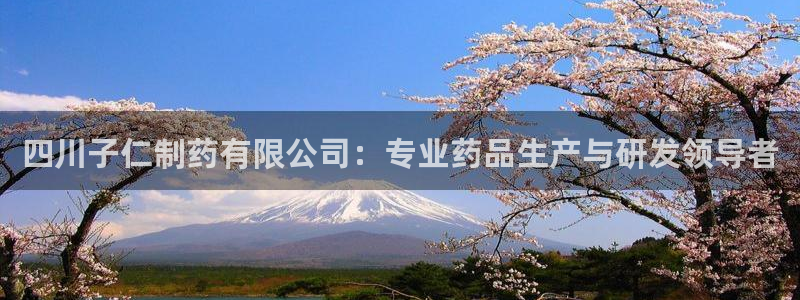 老哥吧九游会：四川子仁制药有限公司：专业药品生产与研发领导者