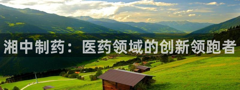 九游会老哥俱乐部：湘中制药：医药领域的创新领跑者
